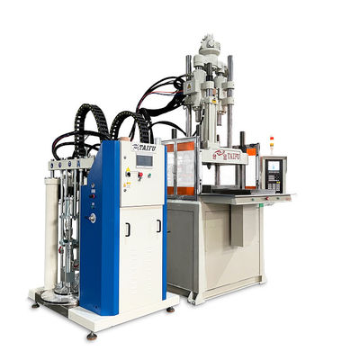 Máquina de moldagem por injecção vertical de silicone líquido de alta eficiência para fabricação de brinquedos de silicone