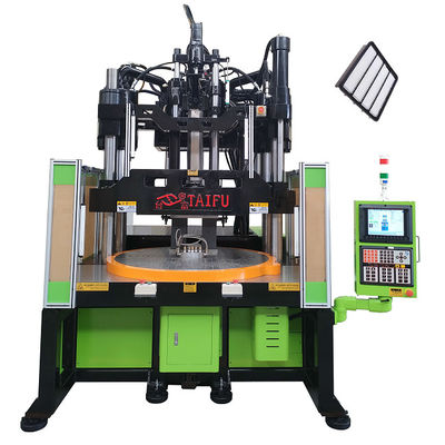 Máquina de moldagem por injecção vertical de mesa rotativa de 120 toneladas para fabricação de filtros