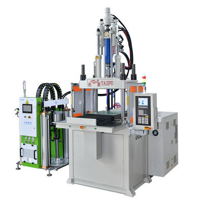 Máquina de moldagem por injecção vertical de silicone líquido de alta eficiência para fabricação de escova de dentes de silicone