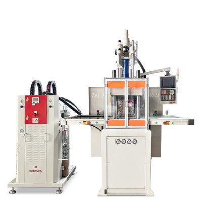 Máquina de moldagem por injecção vertical LSR para fabricação de corda de tração de silicone líquido