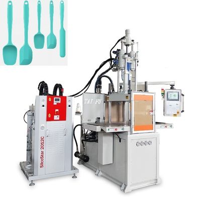 Máquina de moldagem por injecção vertical LSR de 85 toneladas para fabricação de espátulas de silicone