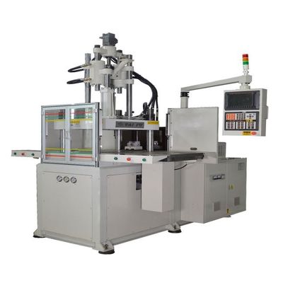 Máquina de moldagem por injecção vertical de duplo deslizamento de 120 toneladas para fabricação de caixa de telefone