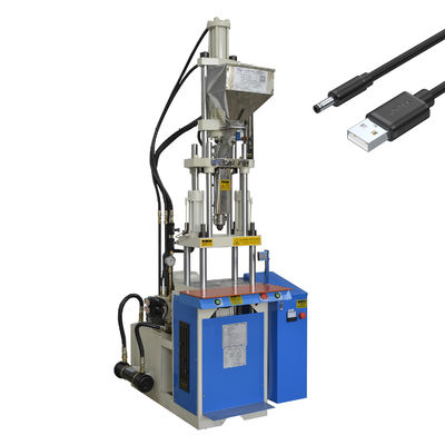 Máquina de fabricação de linha de carregador USB de boa qualidade Máquina de moldagem por injecção vertical