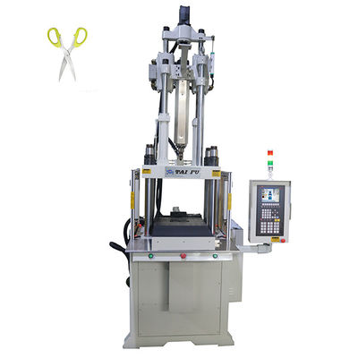 Máquina de moldagem por injecção vertical de um só deslizamento de 85 toneladas para fabricação de mangas de ferramentas
