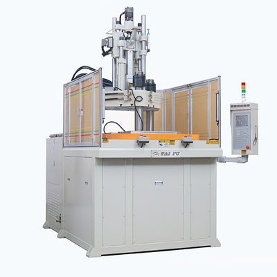 Máquina de moldagem por injecção de plástico rotativa vertical de 120 toneladas para fabricação de peças de automóveis