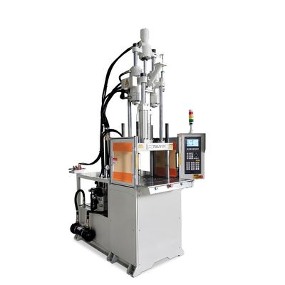 Máquina de moldagem por injecção vertical de plástico padrão de 35 toneladas para fabricação de parafusos de bloqueio de cam