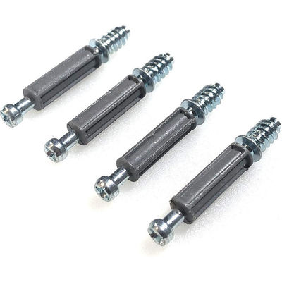 Máquina de moldagem por injecção vertical de plástico padrão de 35 toneladas para fabricação de parafusos de bloqueio de cam