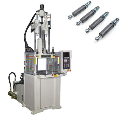 Máquina de moldagem por injecção vertical padrão de 55 toneladas para parafusos de bloqueio de cam