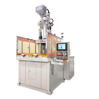 Máquina de moldagem por injecção de plástico rotativa vertical de 120 toneladas para fabricação de suporte de fusíveis