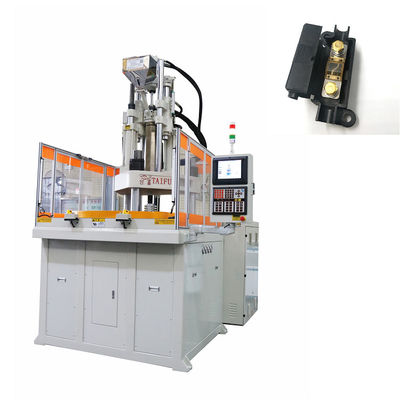Máquina de moldagem por injecção de plástico vertical de mesa rotativa 160T para suportes de fusíveis