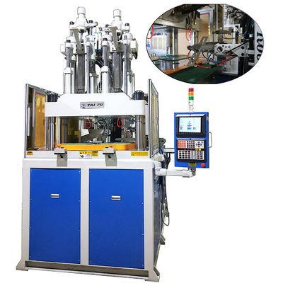 Máquina de moldagem por injecção vertical de duas cores de 120 toneladas para fabricação de brinquedos para animais de estimação