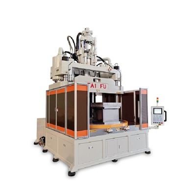Máquina de moldagem por injecção vertical de 200 toneladas para fabricação de suporte de fusível com mesa de baixo trabalho