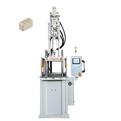 Máquina de moldagem por injecção vertical de alta eficiência e alta velocidade para fabricação de conectores