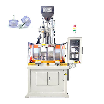 Máquina de moldagem por injecção de plástico rotativa vertical de alta eficiência para fabricação de tacos