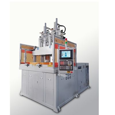 Máquina de moldagem por injecção vertical rotativa de duas cores de 170 toneladas para fabricação de moldes de perfuração