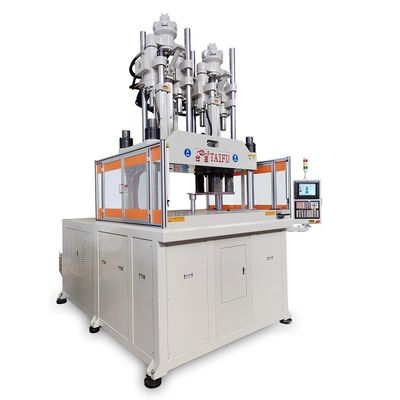 Máquina de moldagem por injecção vertical de duas cores para fazer moldes de perfuração
