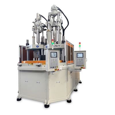Máquina de moldagem por injecção vertical rotativa de duas cores de 200 toneladas para fabricação de moldes de perfuração