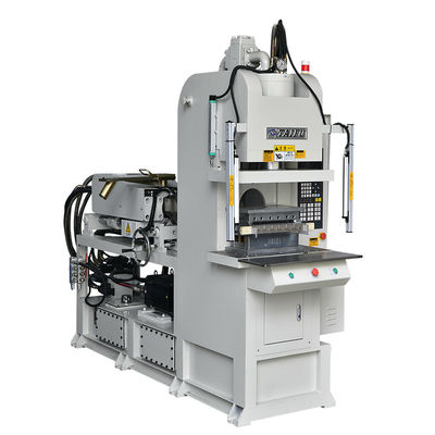 Máquina de moldagem por injecção vertical de tipo C para fabricação de fios de dados