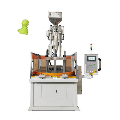 Máquina de moldagem por injecção de plástico rotativo vertical de alta eficiência para fabricação de brinquedos