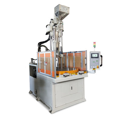 Máquina de moldagem por injecção de plástico rotativo vertical de alta eficiência para fabricação de brinquedos