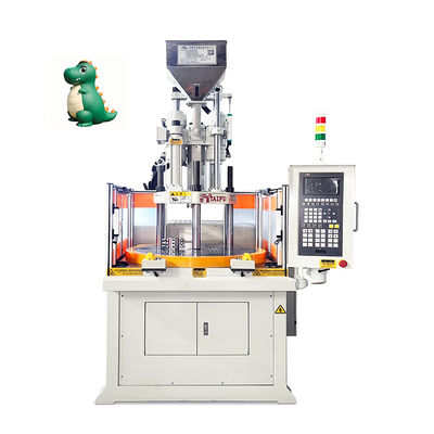 Máquina de moldagem por injecção vertical rotativa de plástico de 85 toneladas para fabricação de brinquedos