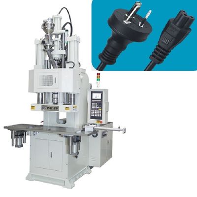 Máquina de fabricação de enchufe de energia 55T Máquina de moldagem por injecção vertical com tipo C