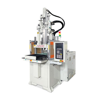 Máquina de moldagem por injecção vertical de deslizamento único de alta eficiência para fabricação de ganchos de plástico