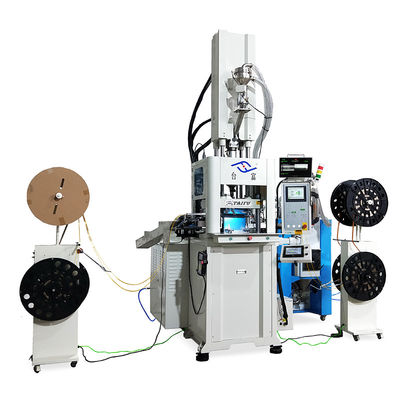 Máquina de moldagem por injecção vertical de alta velocidade de 55 toneladas para fabricação de vidro