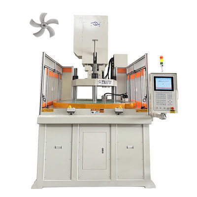 Máquina de moldagem por injecção rotativa vertical elétrica de 85 toneladas para fabricação de acessórios de ventiladores