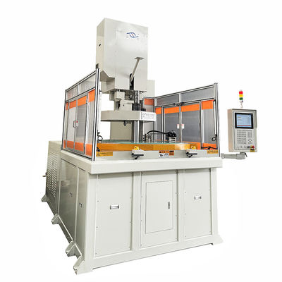 Máquina de moldagem por injecção rotativa vertical elétrica de 85 toneladas para fabricação de acessórios de ventiladores