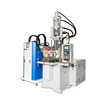 Máquina de moldagem por injecção vertical de silicone líquido de 55 toneladas para fabricação de cordel