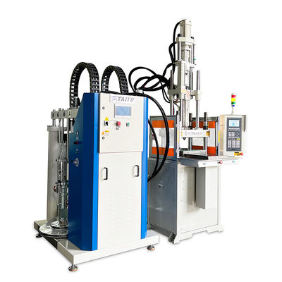 Máquina de moldagem por injecção vertical de silicone líquido de 55 toneladas para fabricação de cordel