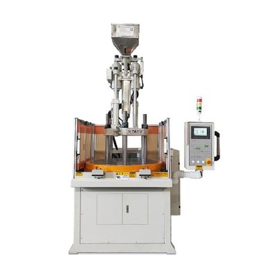 Máquina de moldagem por injecção de plástico rotativa vertical para fabricação de fichas de póquer