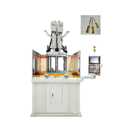 Máquina de moldagem por injecção vertical de duas cores para fabricação de chave de fenda