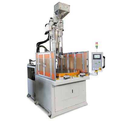 Máquina de moldagem por injecção de plástico rotativo vertical de alta eficiência para fabricação de peças de automóveis