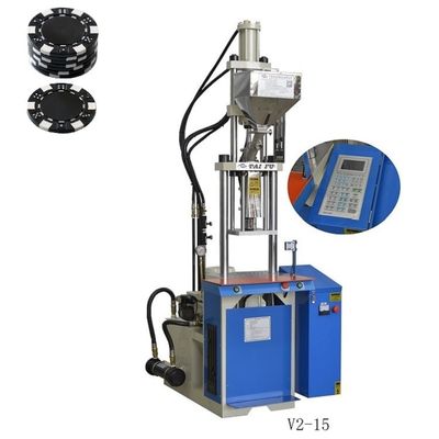 Máquina de fabricação de fichas de póquer de 15 toneladas Máquina de moldagem por injecção vertical