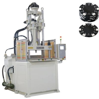 Máquina de fabricação de fichas de póquer de 120 toneladas Máquina de moldagem por injecção de plástico vertical