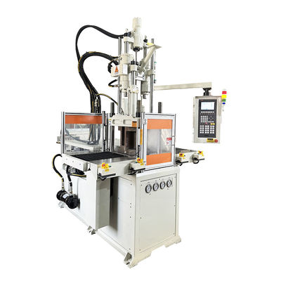 Máquina de moldagem por injecção vertical de duplo deslizamento de alta eficiência para fabricação de unhas