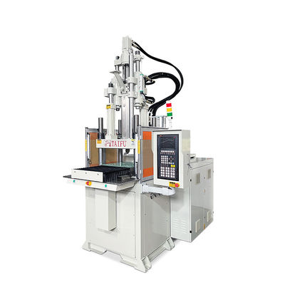 Máquina de moldagem por injecção vertical de slide único para fabricação de filtros