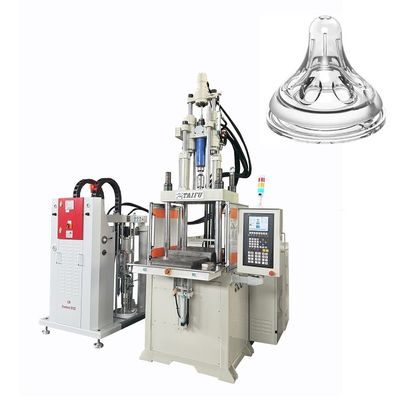 Máquina de moldagem por injecção de silicone líquido de 55 toneladas para fabricação de chupeta de silicone