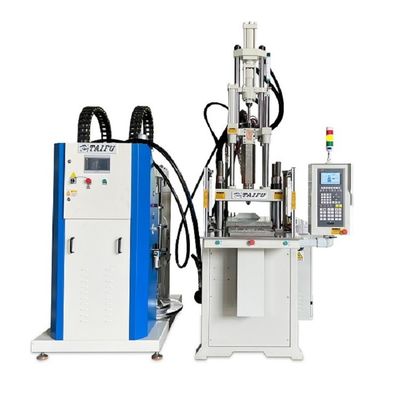 Máquina de moldagem por injecção vertical de alta precisão de silicone líquido para produtos para bebés
