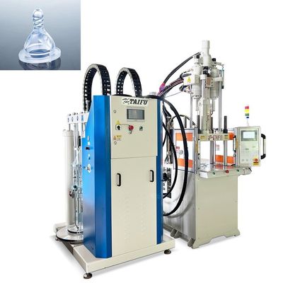 Máquina de moldagem por injecção vertical padrão para fabricação de produtos de silicone para bebés