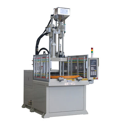 Máquina de moldagem por injecção vertical rotativa de plástico de 55 toneladas para fabricação de parafusos