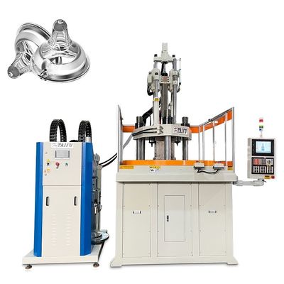 Máquina de fabricação de chupeta de bebê de silicone líquido 160T Máquina de moldagem por injeção vertical