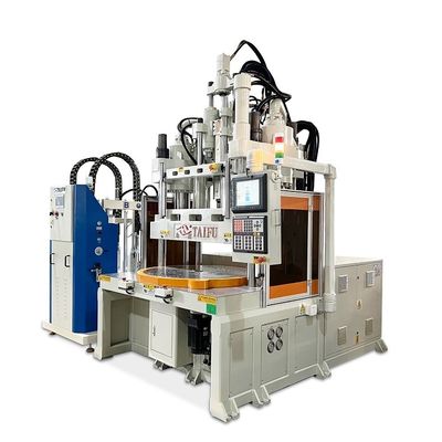 Máquina de moldagem por injecção vertical LSR rotativa de banco de trabalho baixo usada para chupeta para bebê