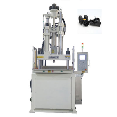 Máquina de moldagem por injecção vertical padrão de 120 toneladas para fabricação de rodas de bagagem