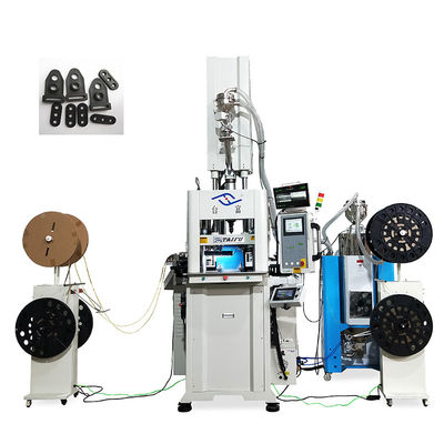 Máquina de moldagem por injecção vertical de alta velocidade de 55 toneladas para fabricação de acessórios para suportes de barracas