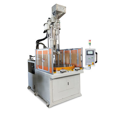 Máquina de moldagem por injecção vertical rotativa de 55 toneladas para fabricação de artigos médicos
