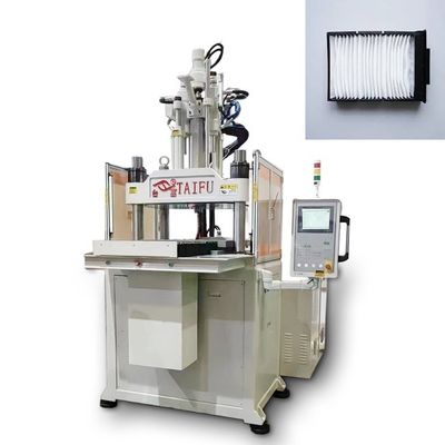 Máquina de moldagem por injecção vertical de um só deslizamento de 120 T para fabricação de filtros de ar