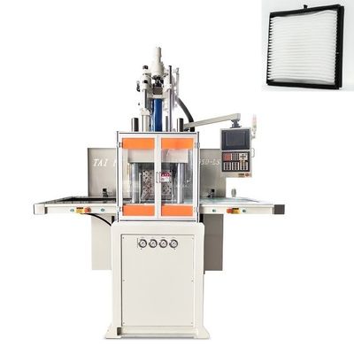 Máquina de moldagem por injecção vertical de alta eficiência de duplo deslizamento